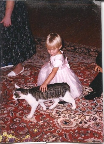 Je suis allée á la ceremonie de marriage de ma tante