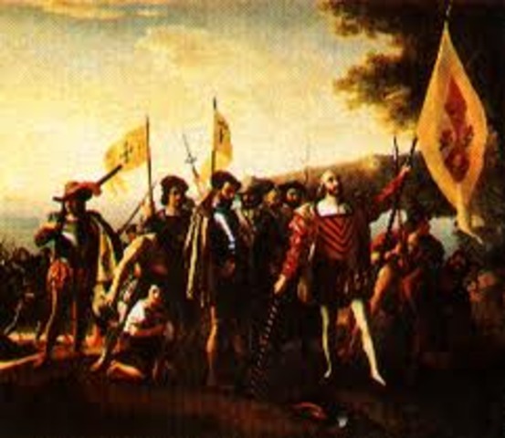 Columbus discovered the new world