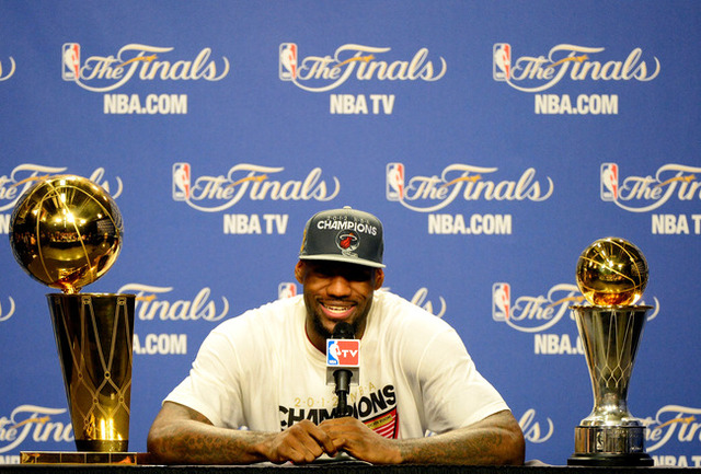 LeBron Wins First NBA Title