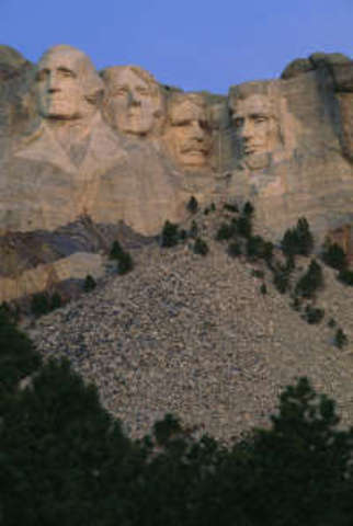 I went to Mt. Rushmore
