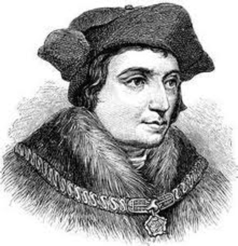 Thomas More writes Utopia