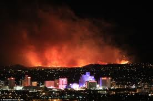 Nevada Wildfire