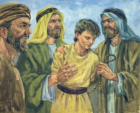 Joseph is sold by his brothers