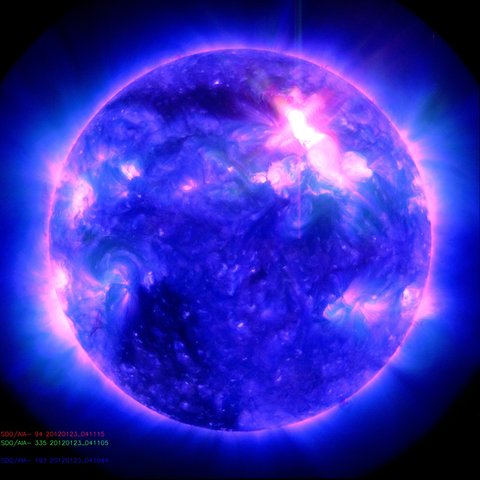 Solar Storm Heads for Earth