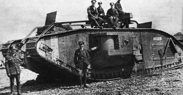 First use of British tanks (Battle of the Somme)