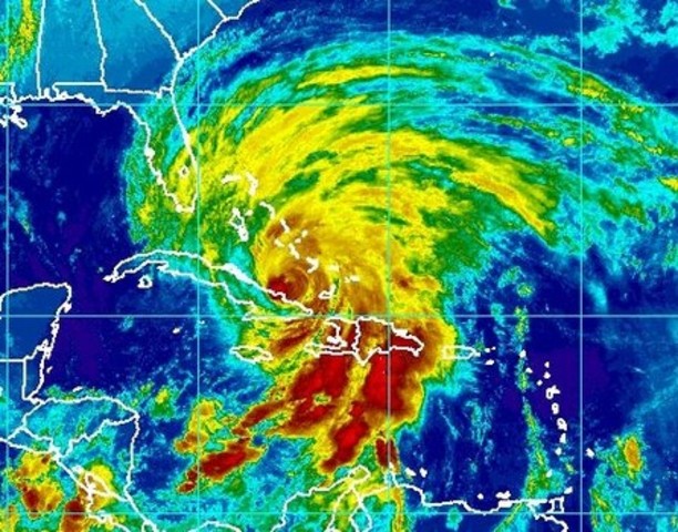 Hurrican Sandy heads for Bahamas