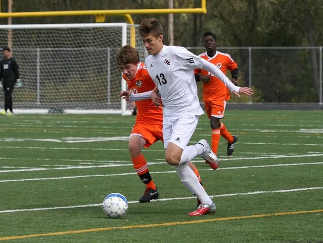 J'ai marqué mon première but.