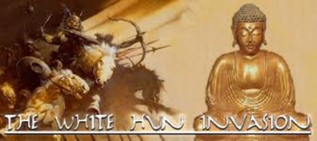 Huns Reach the Ganges Valley