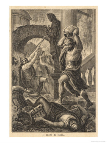 Visigoths Sack Rome