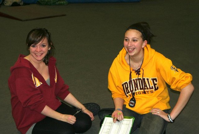 J'ai géré équipe de l'àthlétisme