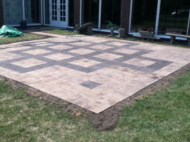 J'ai construit une terrasse