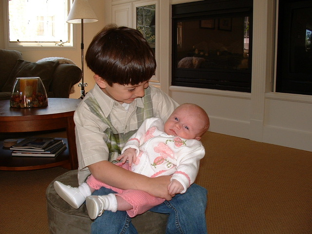 A mi hermana se nació