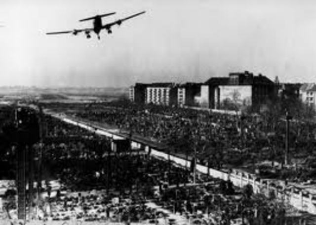 Блокада Западного Берлина.