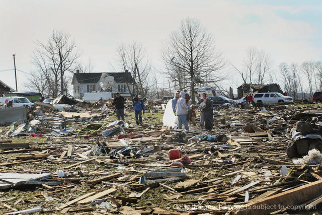 Tornadoses rip though the south and midwest