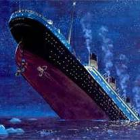 Titantic Sinks