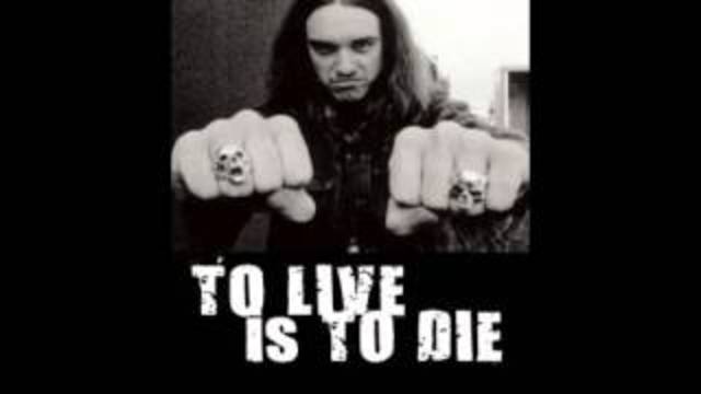 To live is to die-Metallica