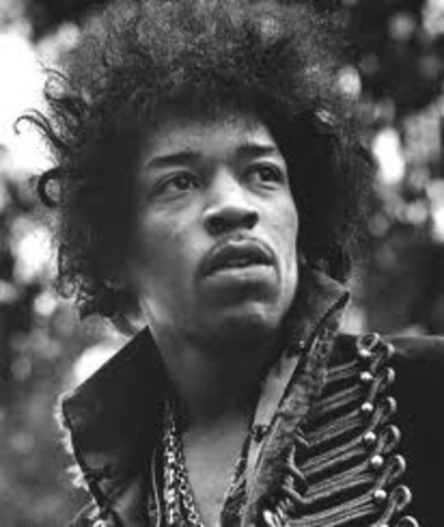Jimi's name was changed to James Marshall Hendrix.
