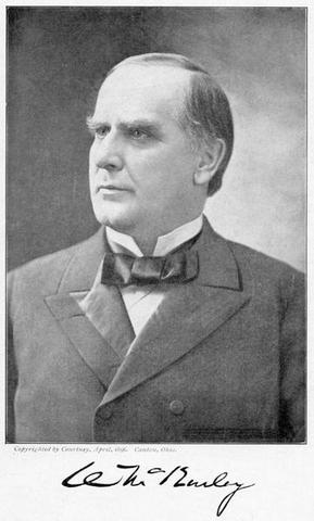 McKinley becomes president.