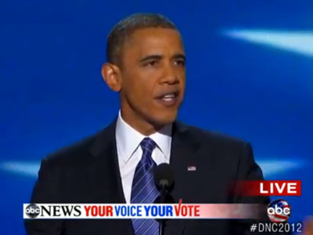 Barack Obama Accepts the Democratic Nomination for President