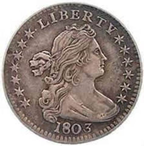 Congress authorizes a five cent coin called the nickel.