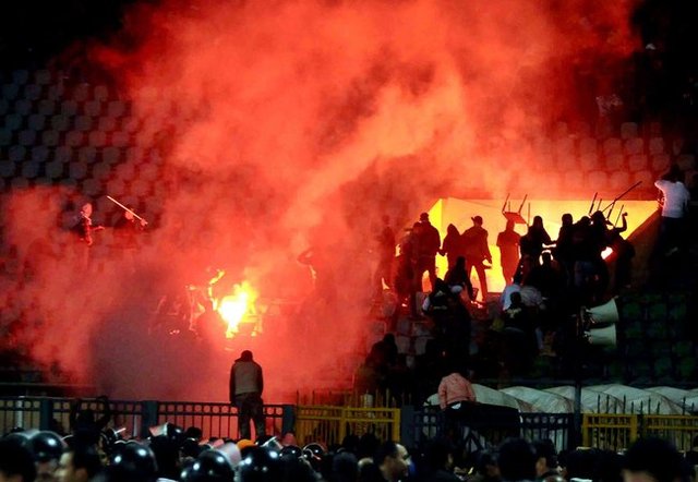 73 Die During Egyptian Football Riots in Port Said