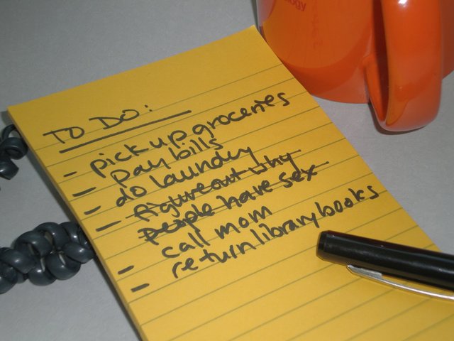 Completed writing Mission 101 list