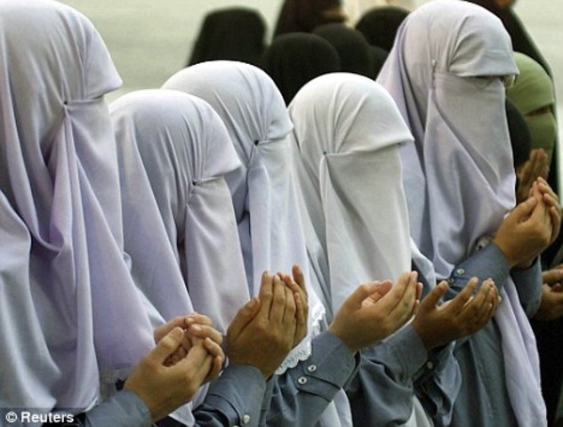 acid poured on a little girl.