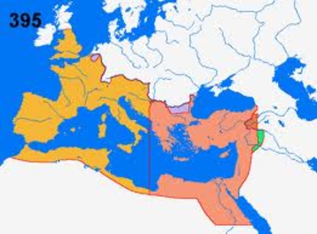 Diocetian Splits Rome In Two