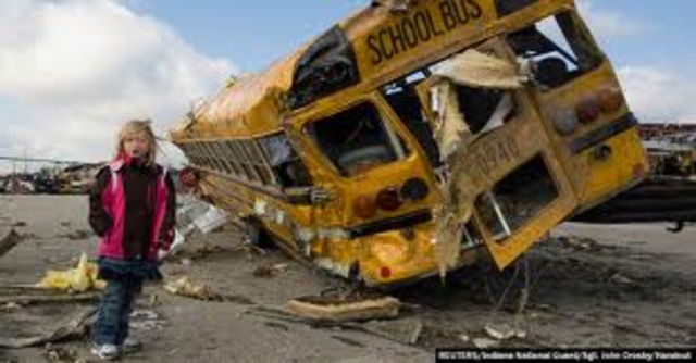 Tornados Touch Down in Great Plains
