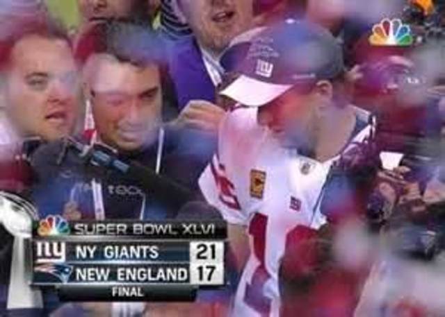 Giants Beat the Patriots in Super Bowl XLVI