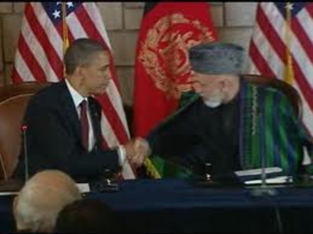 President Obama Goes to Afghanistan to Sign Post-War Agreement