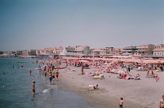 11:10 am: Arrive at Ostia Lido Beach and spend the day