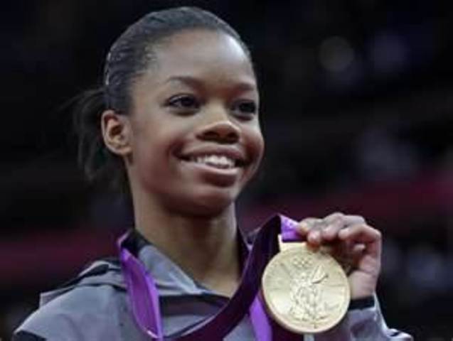 Gabby Douglas Wins Gold Medal.