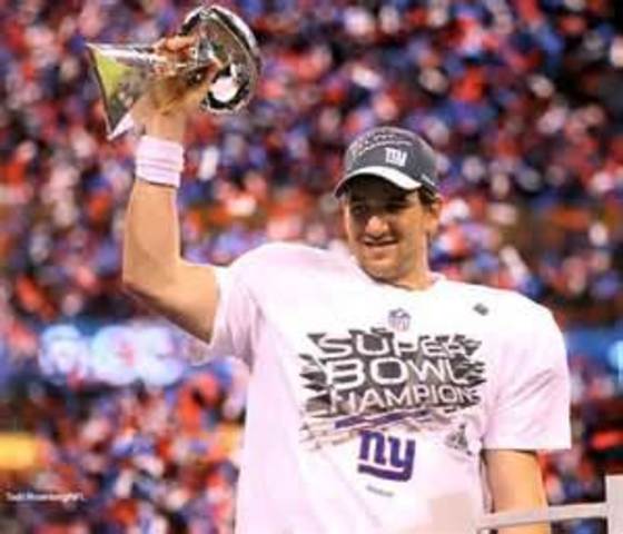 The New York Giants win Super Bowl 47