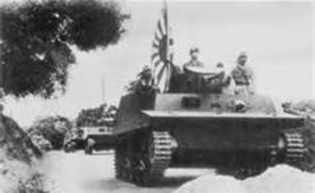 Japans Army siezes Manchuria China