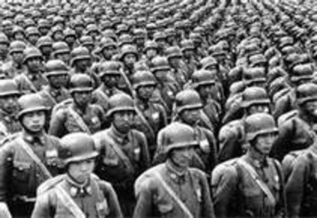 Militarists sieze governmental control in Japan