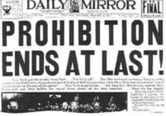 Repeal of Prohibition