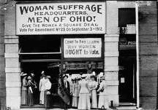 Amendment #19 Woman Suffrage