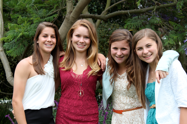 Yo tuve mi primera dia en la escuela secondaria.  Yo no estuve nerviosa.