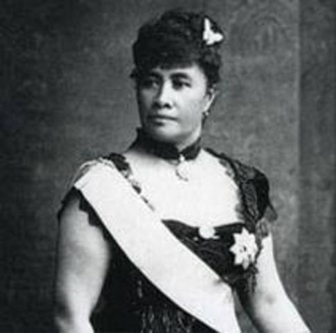 Queen Liliuokalani Takes the Throne of Hawaii