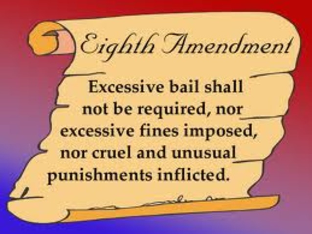 Amendment 8- Limits of Fines and Punishments