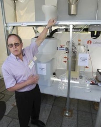 Bill Gates looks to improve world sanitation.