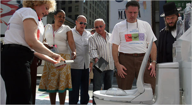 Flush with excitement pitching the modern bidet