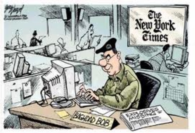 Yellow journalism is often false reportings only to make nawspaper more interesting