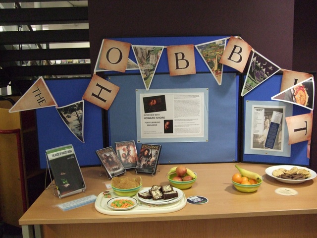 Hobbit breakfast at the Conservatoire Library