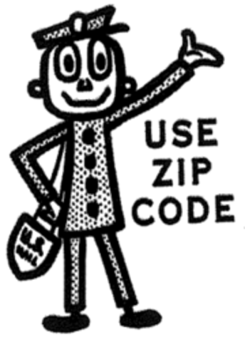 Mr.Zip invents zip codes for the US