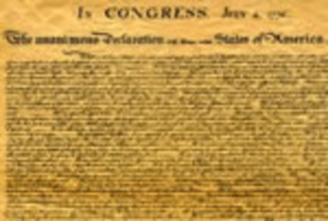Delclaration of Independance