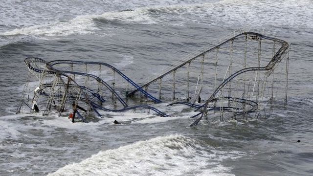 Hurricane Sandy Ravages New Jersey