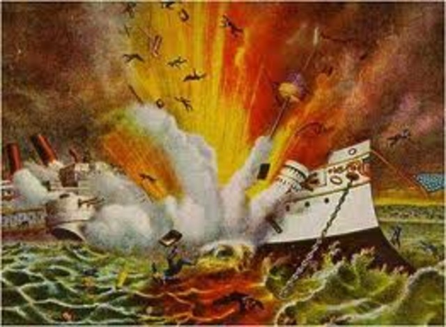 The Explosion of the USS Maine