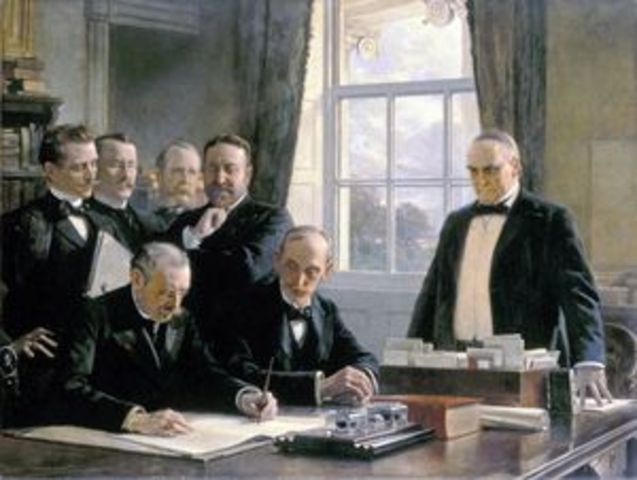 Signing of The Protocol of Peace